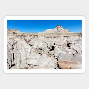 Rock Formations at Dinosaur Provincial Park Sticker